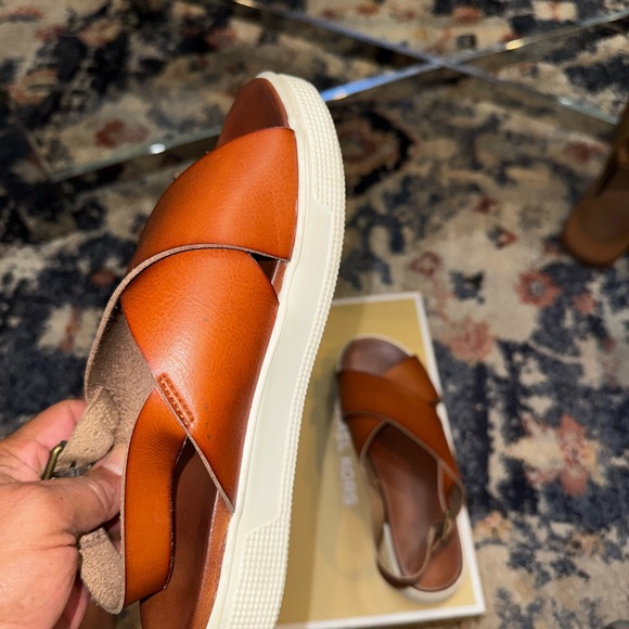 MIA, leather sandal, women, TAN color - Picture 4 of 4